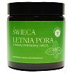 Mglife Świeca rzepakowa 120ml Letnia Pora z Trawą Cytrynową i Miętą