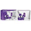 Clinique Outsmart Lines + Wrinkles Zestaw przeciwstarzeniowy krem do twarzy i na szyję 50ml + przeciwstarzeniowe serum 10ml + przeciwstarzeniowy krem pod oczy 5ml + kosmetyczka
