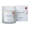 Simply Zen Sensorials Home Energizing Scented Candle Świeca zapachowa 240g