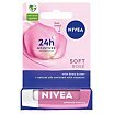 Nivea Pielęgnująca pomadka do ust 4,8g Soft Rose