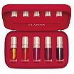 Clarins Collection Set Zestaw upominkowy Lip Comfort Oil 5x1,4ml
