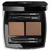 Chanel La Palette Sourcils Brow Wax and Brow Powder Duo Paleta do makijażu brwi 4g 01 Light