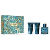 Versace Eros Zestaw upominkowy EDT 50ml + balsam po goleniu 50ml + żel pod prysznic 50ml