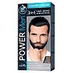 Joanna Power Men Color Cream 3in1 Farba do włosów brody i wąsów 30g 02 Dark Brown