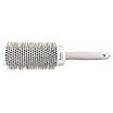 Olivia Garden Expert Blowout Speed Wavy Bristles Szczotka do suszenia i modelowania włosów White/Grey 55mm