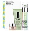 Clinique On The Bright Side Zestaw All About Eyes 5ml + 7 Day Scrub Cream 30ml + Even Better Clinical Radical Dark Spot Corrector Interrupter 30ml