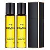 CHANEL No5 Twist and Spray Woda perfumowana 3 x 20ml - z wymiennym wkładem