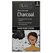 Beauty Formulas Charcoal Nose Pore Strips Oczyszczające paski na nos z aktywnym węglem 6szt.