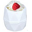 Bomb Cosmetics Bath Bomb Kula do kąpieli White 160g White Raspberry