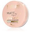 Eveline Cosmetics Matt My Day Peach Loose Powder Wygładzająco-matujący sypki puder do twarzy 6g