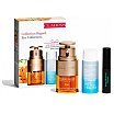 Clarins Set Zestaw pielęgnacyjny Double Serum Eye 20ml + Instant Eye Make Up Remover 50ml + Mascara Supra Lift & Curl 3ml