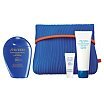 Shiseido Expert Sun Protector Essentials Zestaw upominkowy balsam SPF50+ + krem 5ml + balsam po opalaniu 75ml