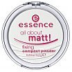 Essence All About Matt Fixing Compact Powder Puder matujący w kompakcie 8g