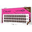 Clavier Wide Du2o Brown Kępki rzęs skręt C o objętości 10D mix 10/12/14mm