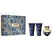 Versace Pour Femme Dylan Blue Zestaw upominkowy EDP 50ml + żel pod prysznic 50ml + balsam do ciała 50ml