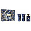 Versace Pour Homme Dylan Blue Zestaw upominkowy EDT 50ml + żel pod prysznic 50ml + balsam po goleniu 50ml