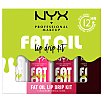 NYX Professional MakeUp Fat Oil Lip Drip Kit Zestaw olejków do ust 4 x 4,8ml