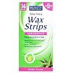 Beauty Formulas Wax Strips Hair Remover Aloe Vera Plastry do depilacji twarzy i okolic bikini 36szt.