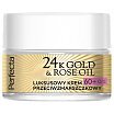 Perfecta 24K Gold & Rose Oil Luksusowy krem przeciwzmarszczkowy na dzień i na noc 60+ 50ml