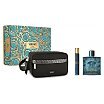 Versace Eros Zestaw upominkowy EDT 100ml + EDT 10ml + kosmetyczka