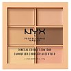 NYX Professional Makeup Conceal, Correct, Contour Palette Paletka 1,5g 01 Light