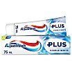 Aquafresh Plus Visible White Pasta do zębów z fluorkiem 75ml