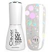 Clavier Luxury Nail Hybrid UV Gel Lakier hybrydowy do paznokci 10ml 111 Sparkle&Fine