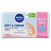 Nivea Baby Soft Cream Chusteczki biodegradowalne 4x57szt